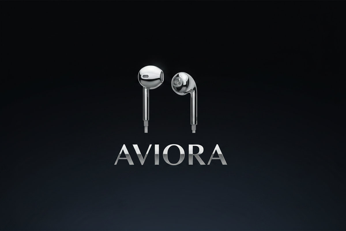 Écouteurs Filaires Aviora chromé